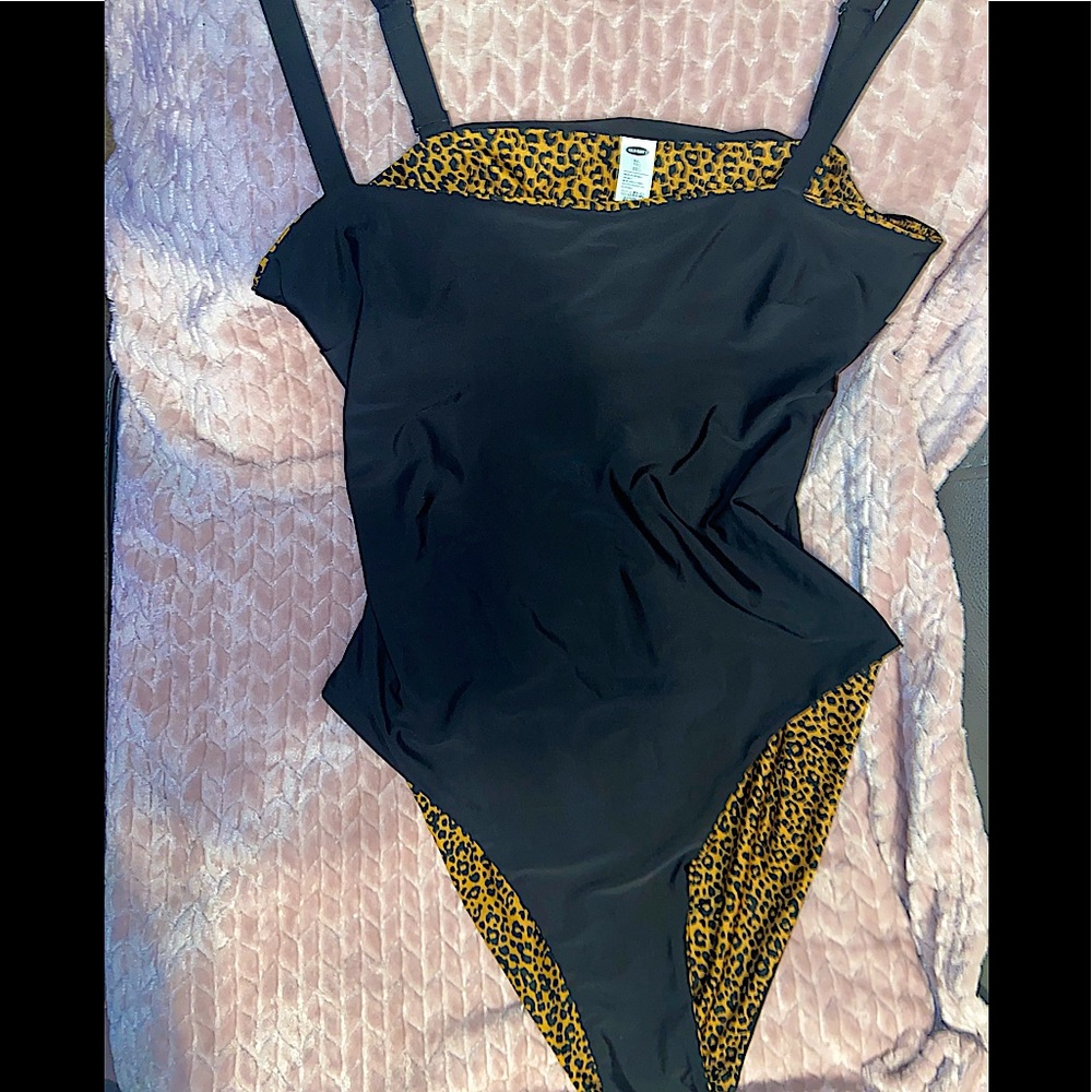 Never worn only tried on- REVERSIBLE One Piece Bathing Suit - XXL